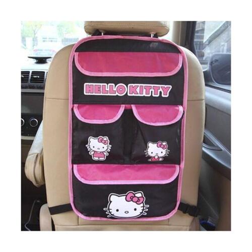 Organiser til Bilen Hello Kitty KIT3022 Sort Pink