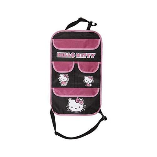 Organiser til Bilen Hello Kitty KIT3022 Sort Pink