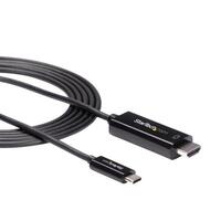 USB C til HDMI-adapter Startech CDP2HD2MBNL Sort (2 m)