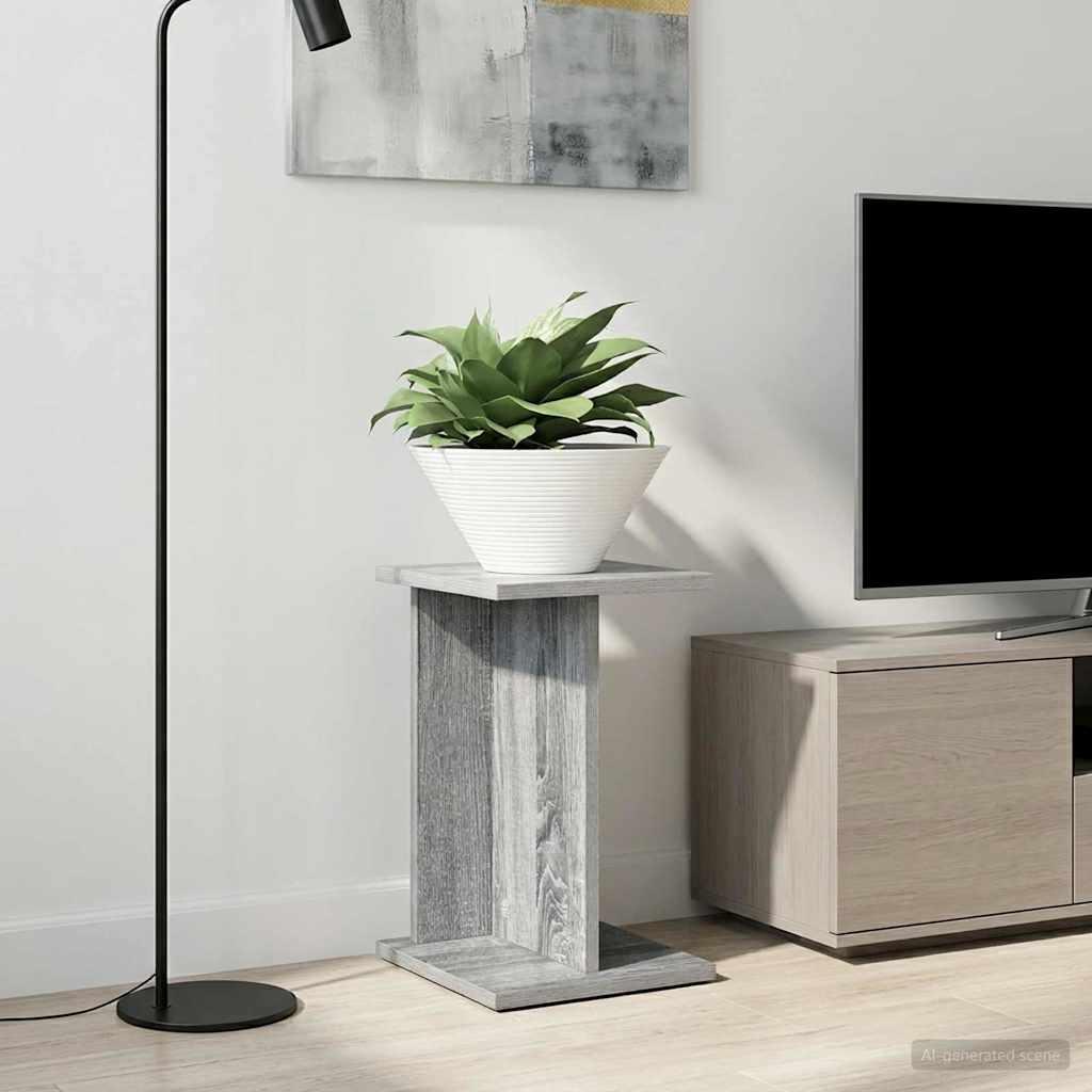 Planteholder 2 stk Grå Sonoma 25 x 25,5 x 40,5 cm billede