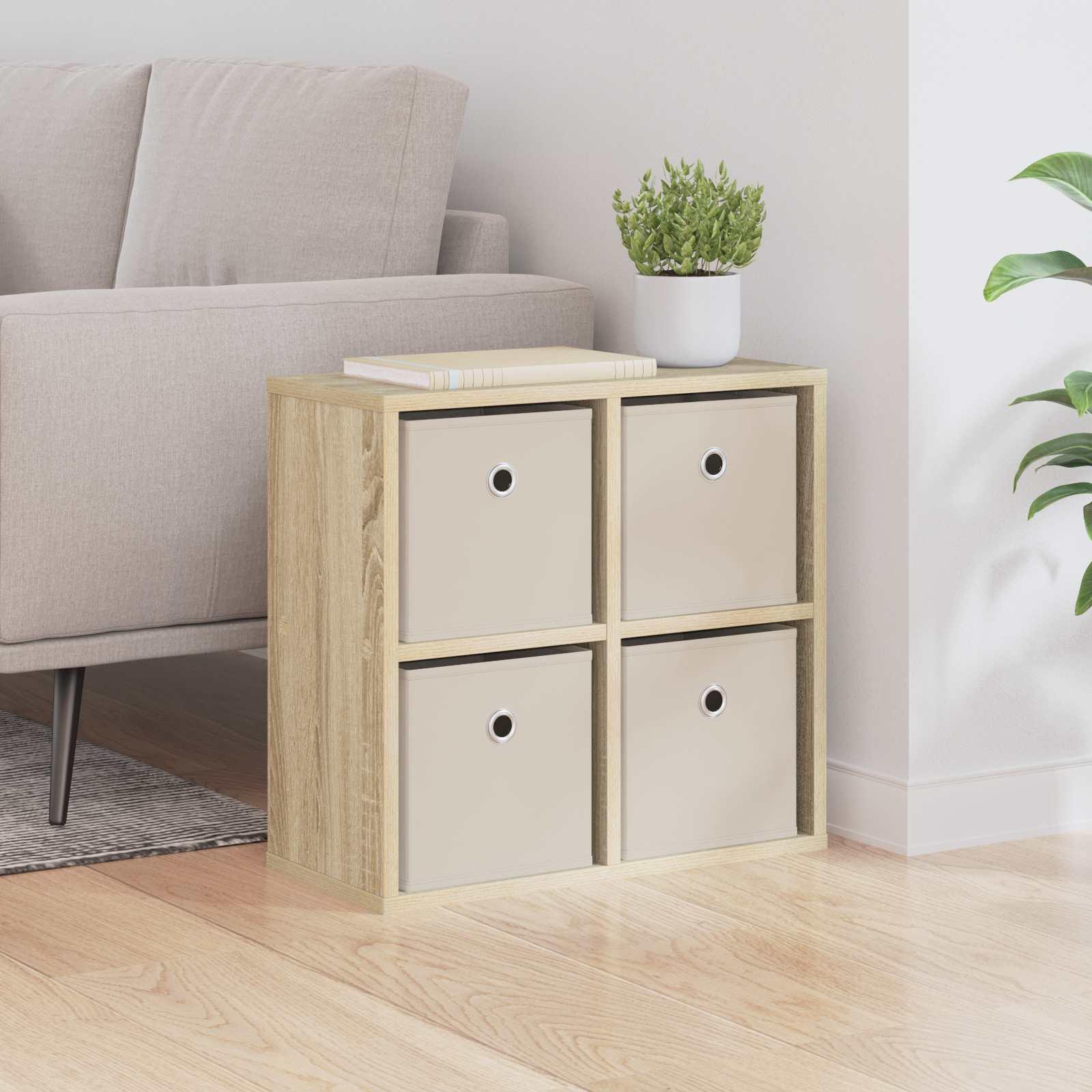 Sidebord med skuffe Sonoma eg 49,5 x 22 x 47 cm billede