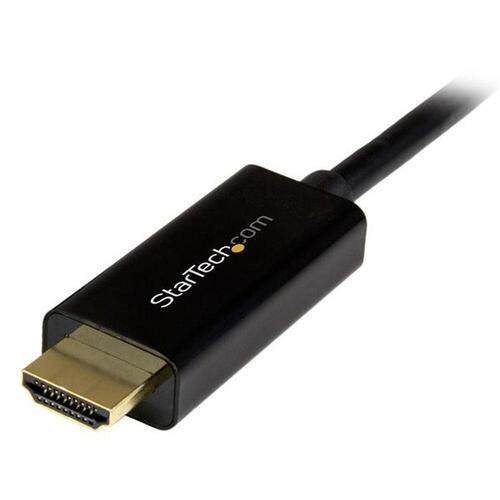 DisplayPort til HDMI-adapter Startech DP2HDMM3MB 4K Ultra HD 3 m Sort