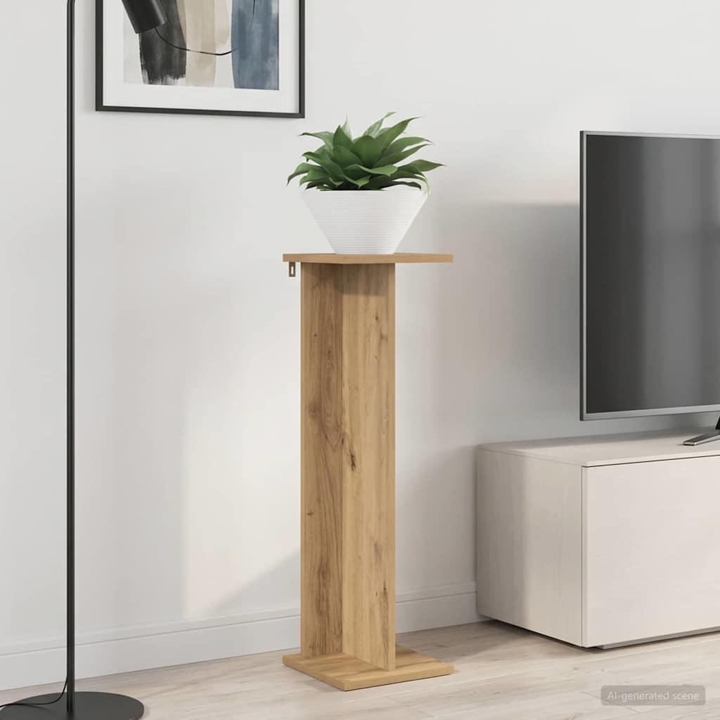 Planteholder sæt - 2 stk i artisan eg, 25 × 25,5 × 80,5 cm billede