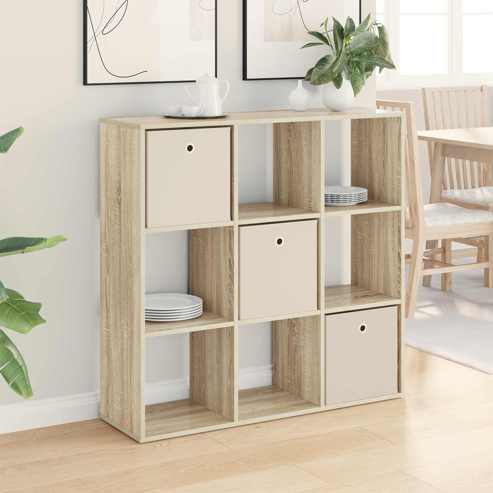 Sidebord med skuffe Sonoma eg 102 x 31 x 99,5 cm billede