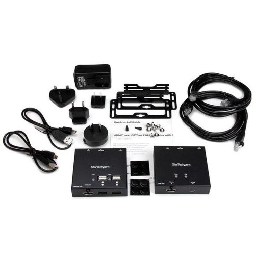 StarTech HDMI adapter ST121USBHD WUXGA - sort