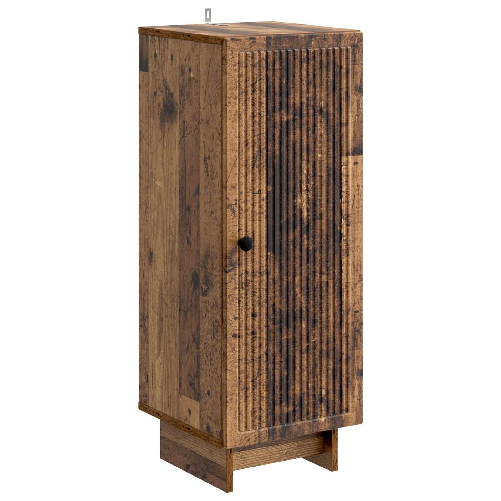 Kabinet Gammelt træ 33 x 34,5 x 90 cm Konstrueret træ billede