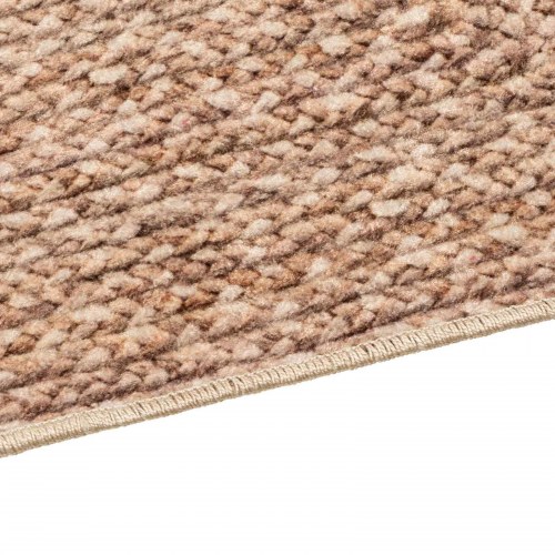 Tæppe runner - Marsa, gul 150 × 230 cm, polyester med skridsikker PVC-bagside