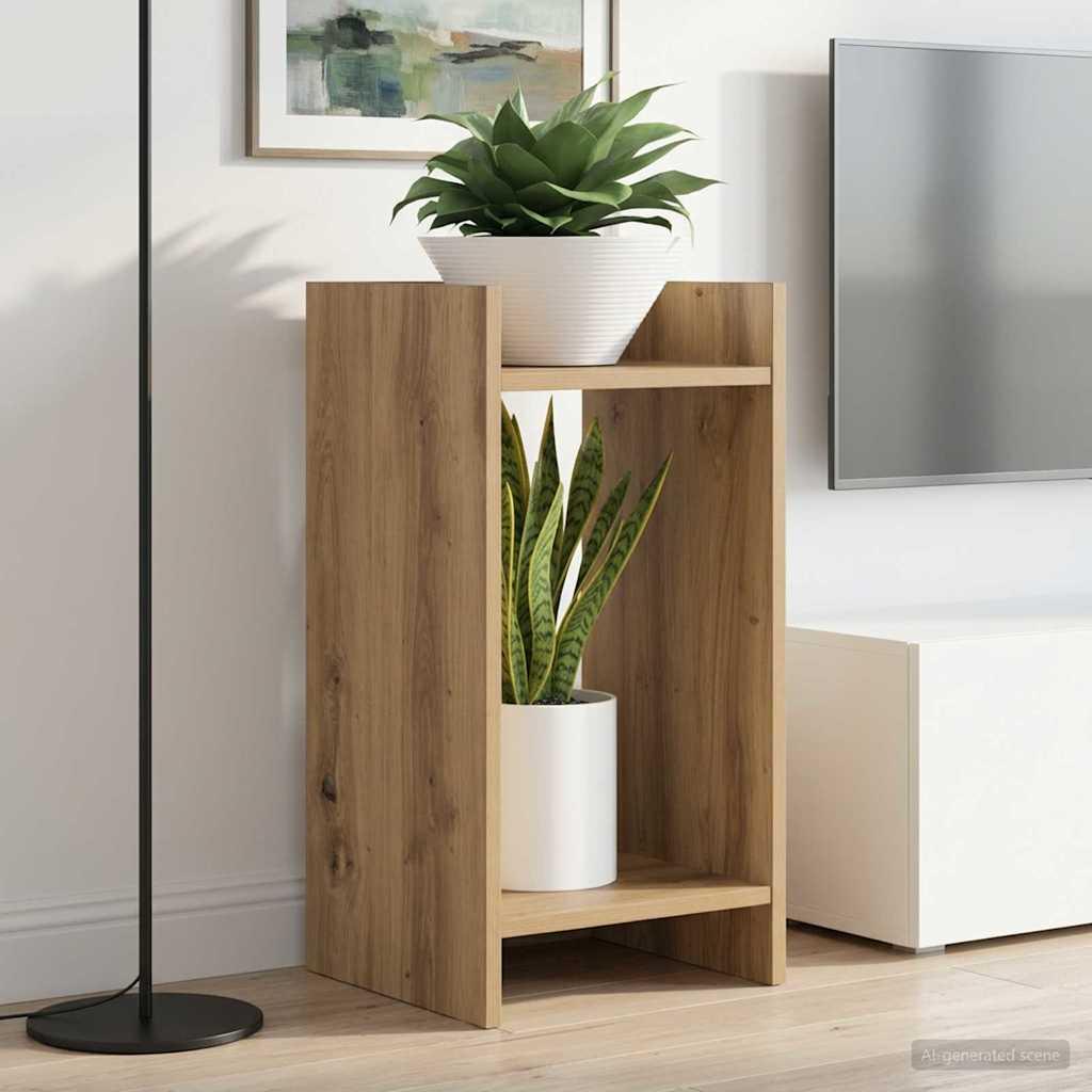 Planteholder i konstrueret træ - artisan eg, 30 × 30 × 60 cm