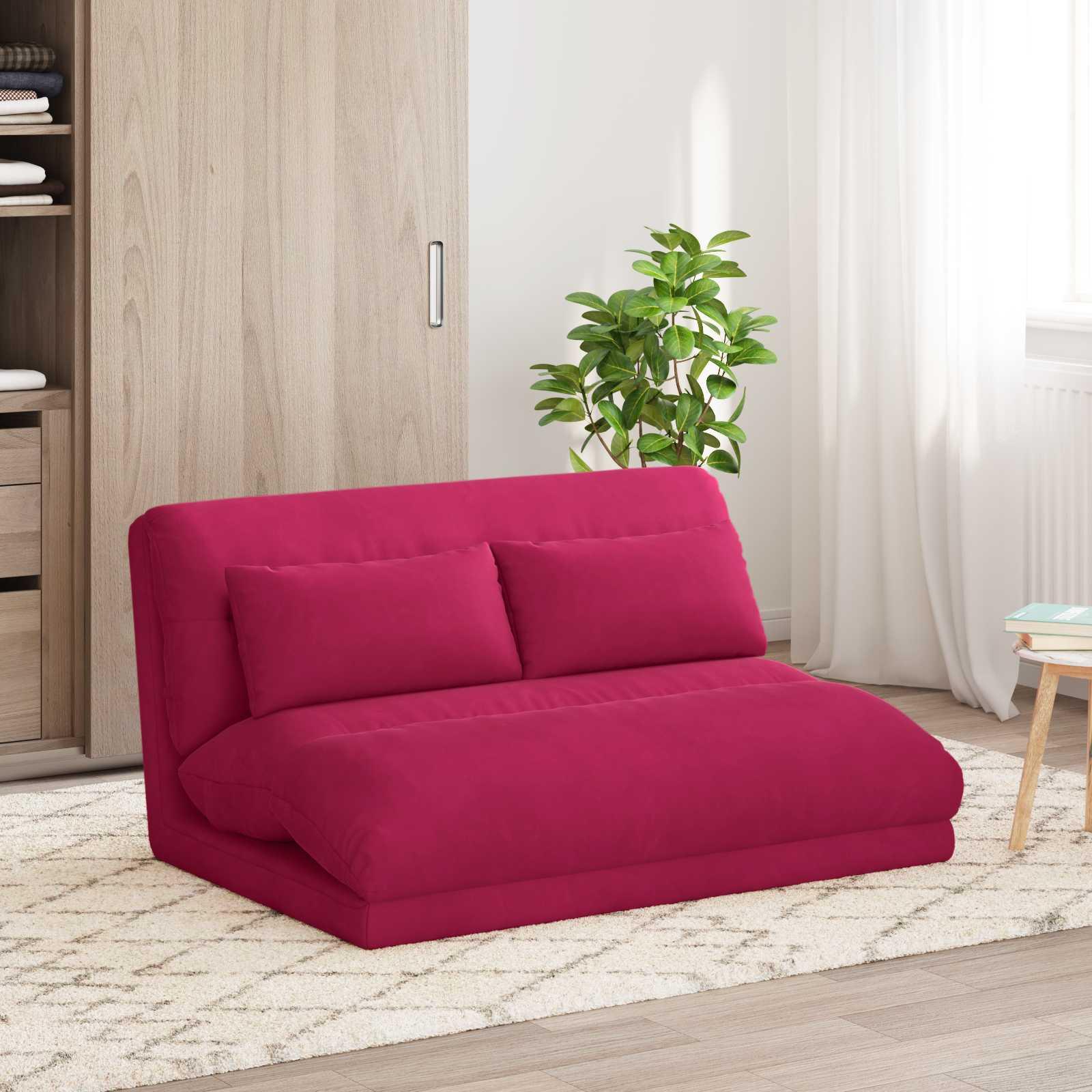 Gulvstol Vinrød 110 x 82 x 55 cm Fløjl billede