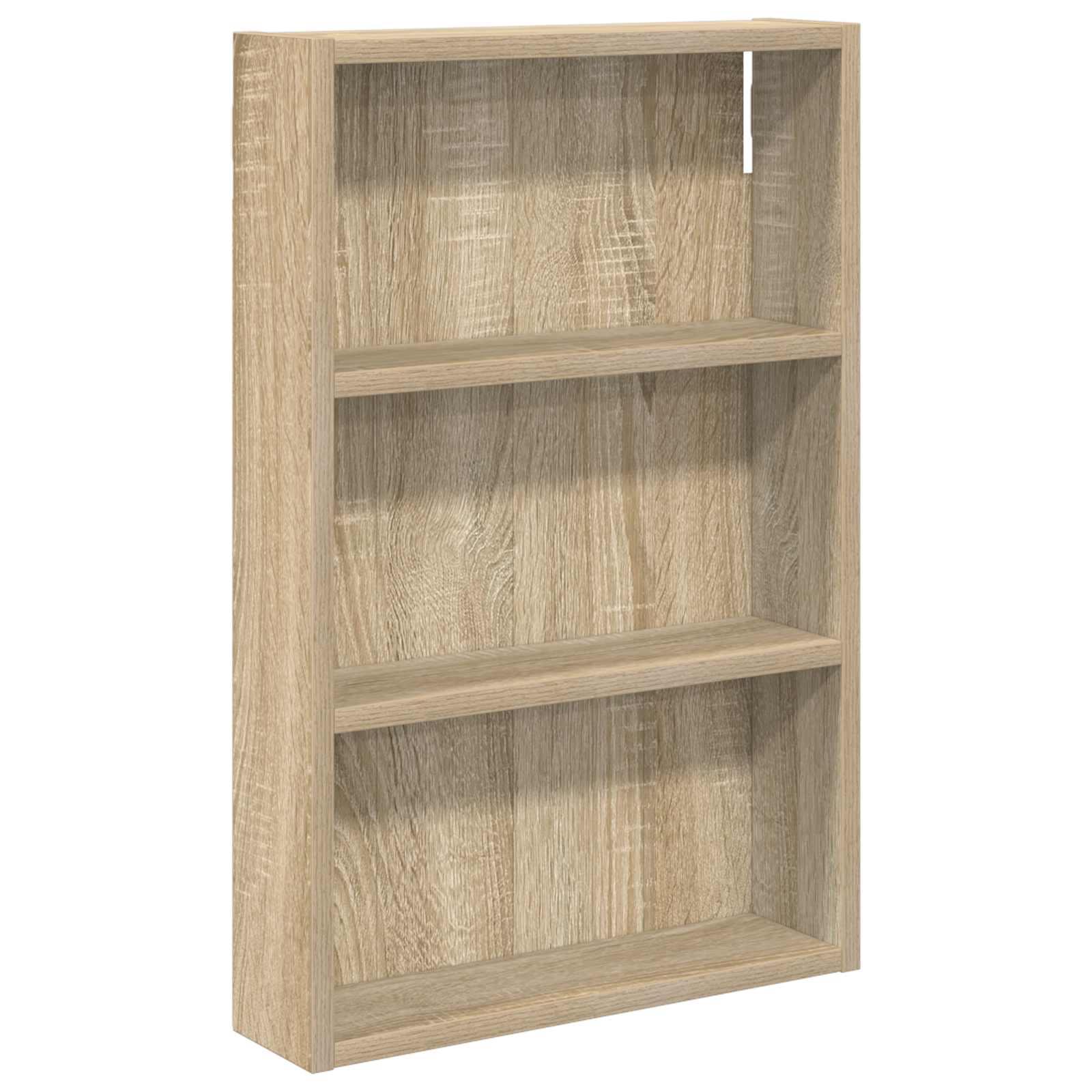 Badeværelsesvægskab Sonoma eg 40 x 10 x 60,5 cm Konstrueret træ billede