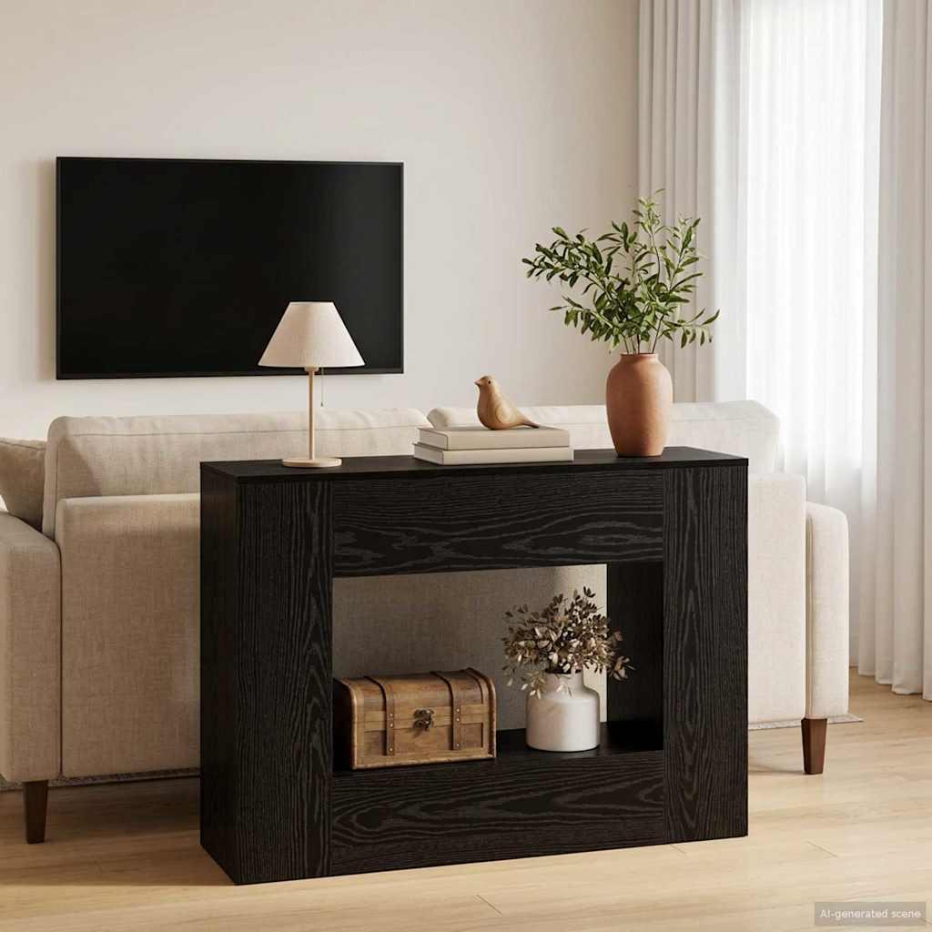 Sort Eg 101 x 30 x 74 cm billede