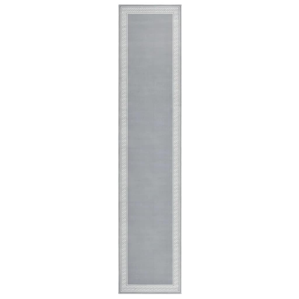 Tæppeløber 60x300 cm med motiv BFC grå