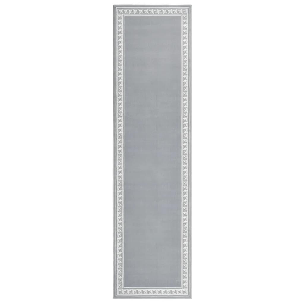 Tæppeløber 100x400 cm med motiv BCF grå