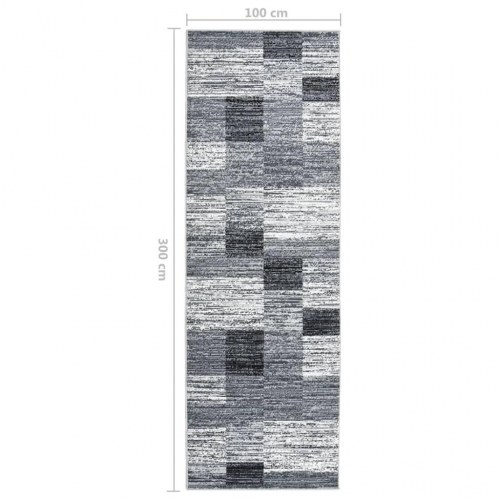Tæppeløber 100x300 cm BCF grå