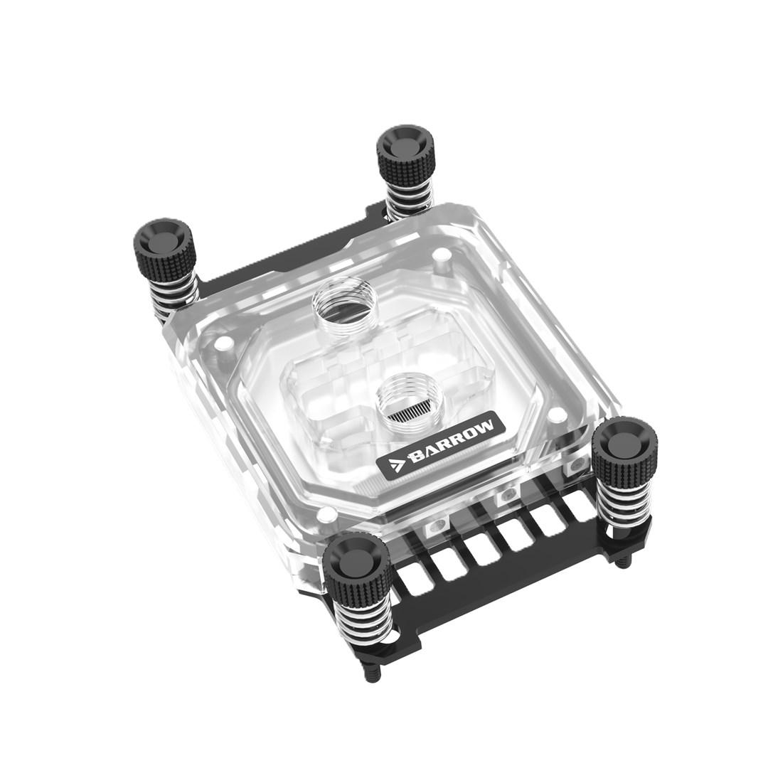 Barrowch LTYK3A-04 V2 vandblok til CPU – sort, G1/4, AM4/AM5 billede