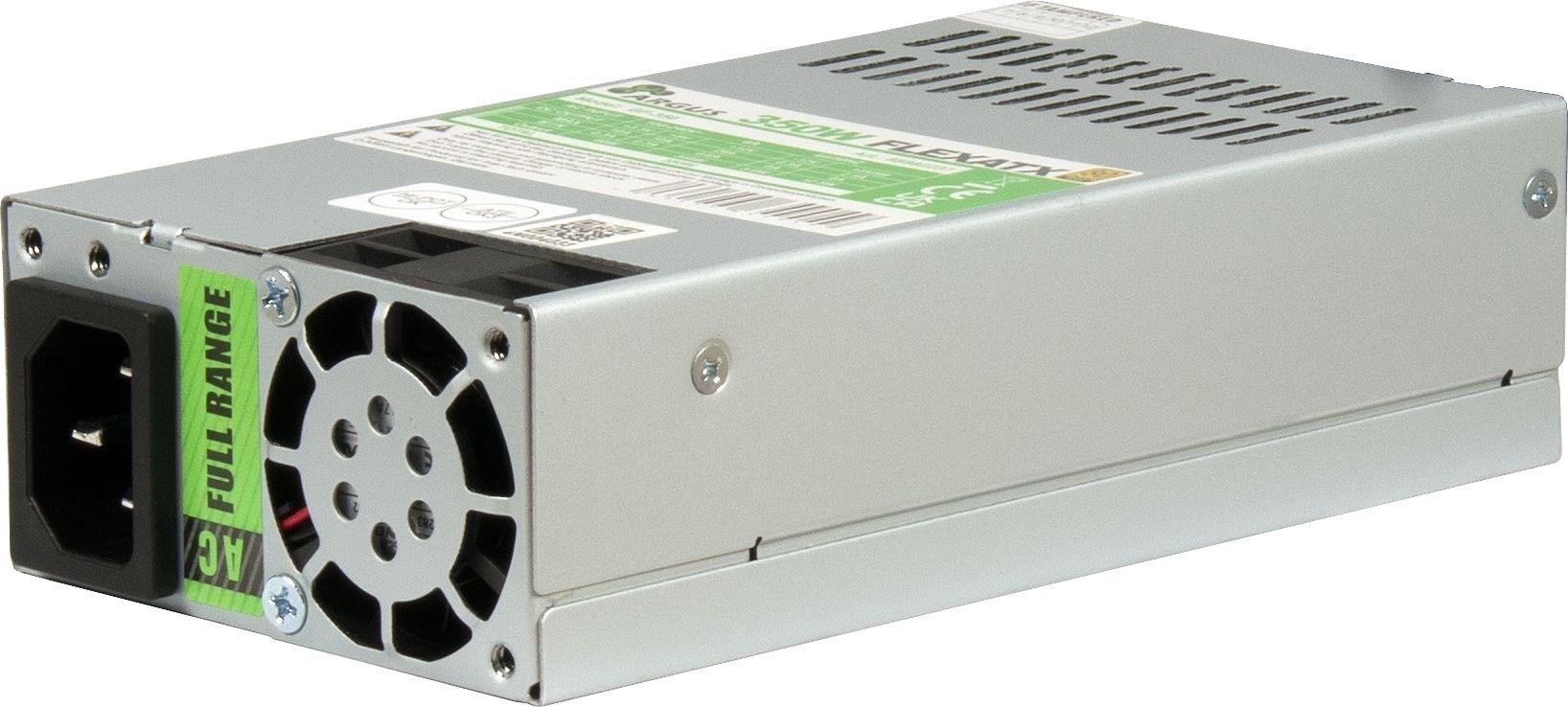 Inter-Tech GF-350 – 350 W Flex ATX strømforsyning, 20+4-pin, sølv billede
