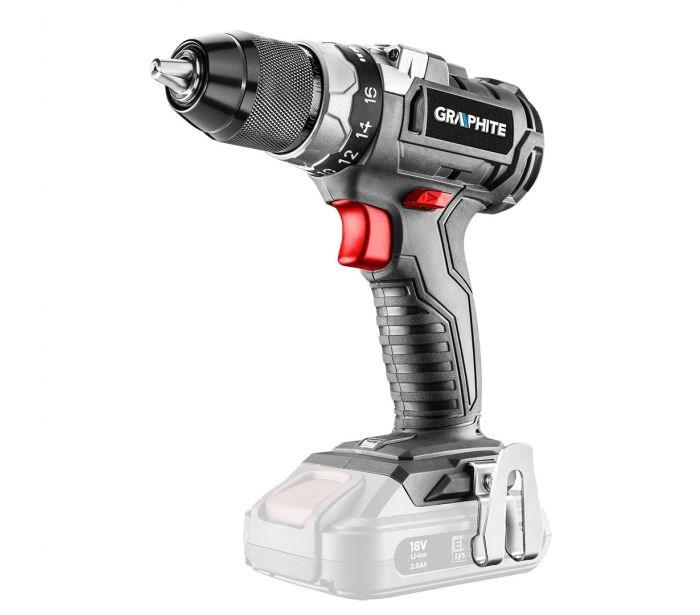GRAPHITE 58G019 børsteløs skruemaskine/bor – Energy+ 18V, 1.700 o/min billede