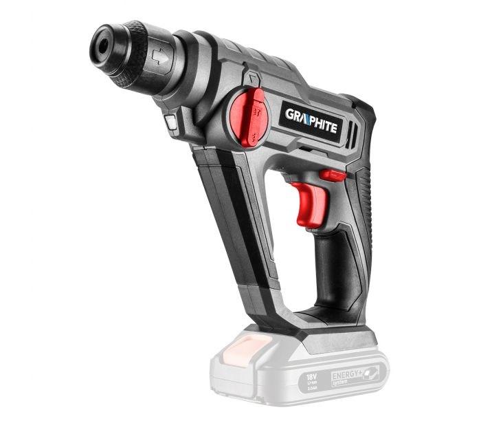 GRAPHITE Energy+ 18 V SDS Plus borehammer - 900 o/min billede