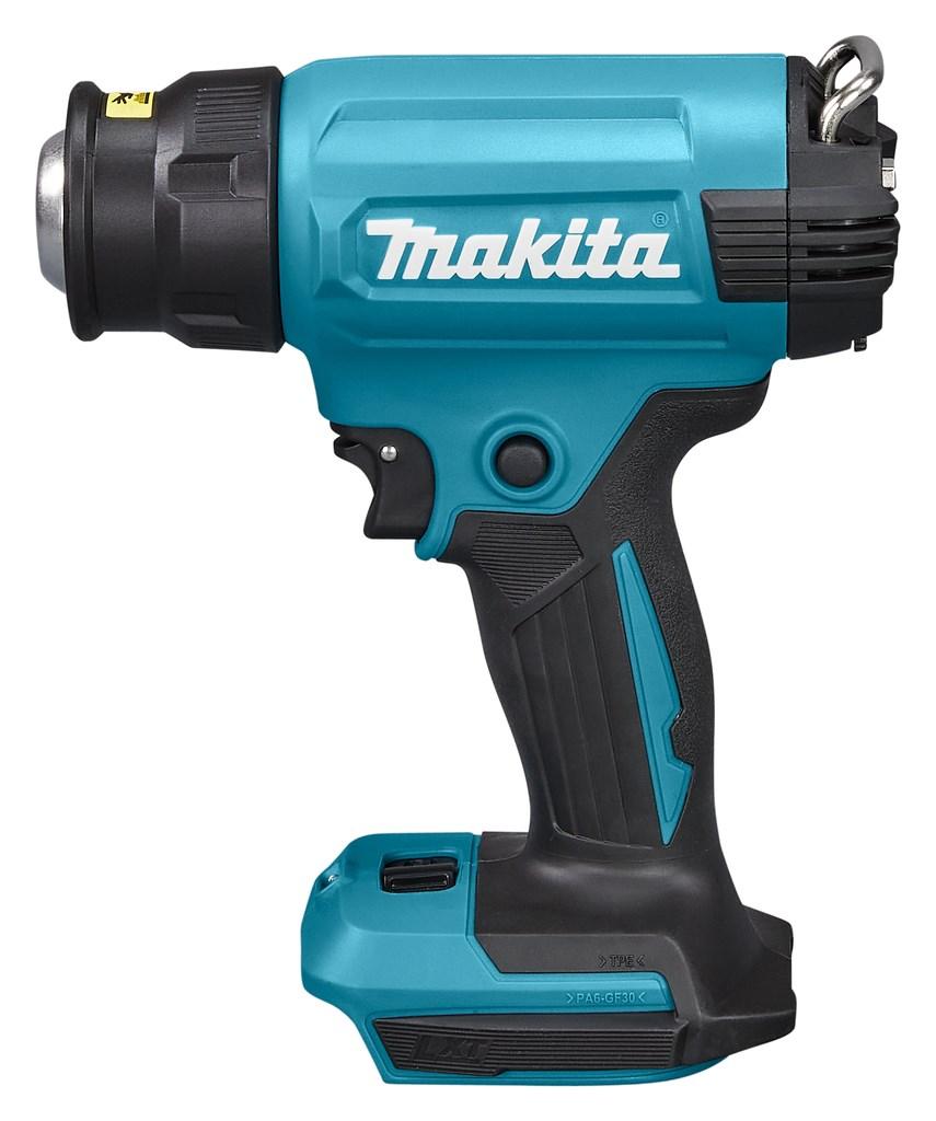 Makita DHG181ZK varmluftpistol 18 V - 200 l/min, op til 550 °C
