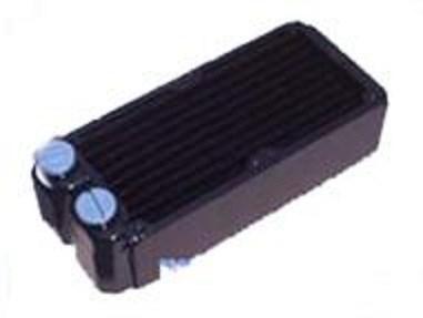 Magicool LC-RADI80X2 køleradiator i messing/kobber – sort billede