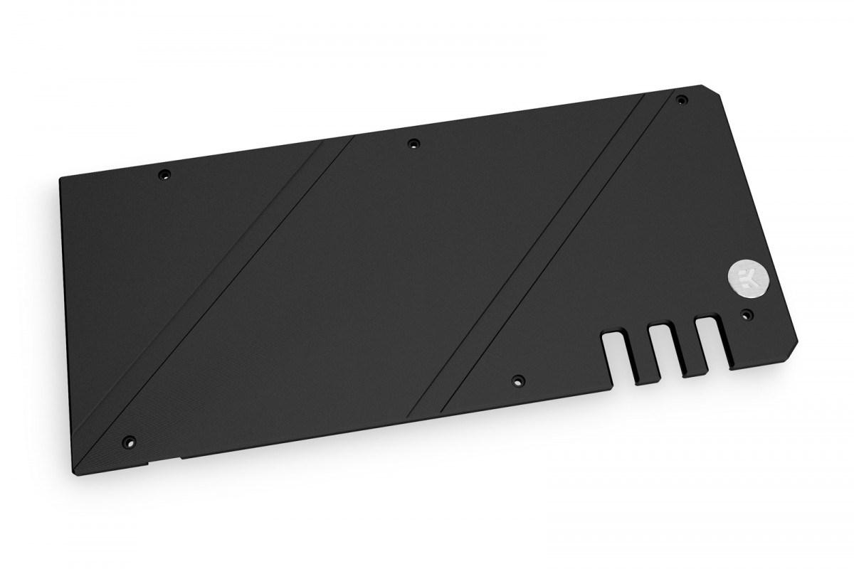 EK Water Blocks Vector Strix RX 6800/6900 - bagplade i aluminium, sort billede