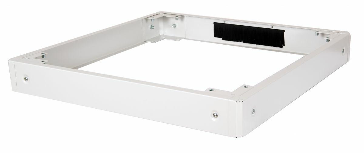 EQUIP sokkel til 19" rack, 800 × 800 mm - RAL 7035 lysgrå billede