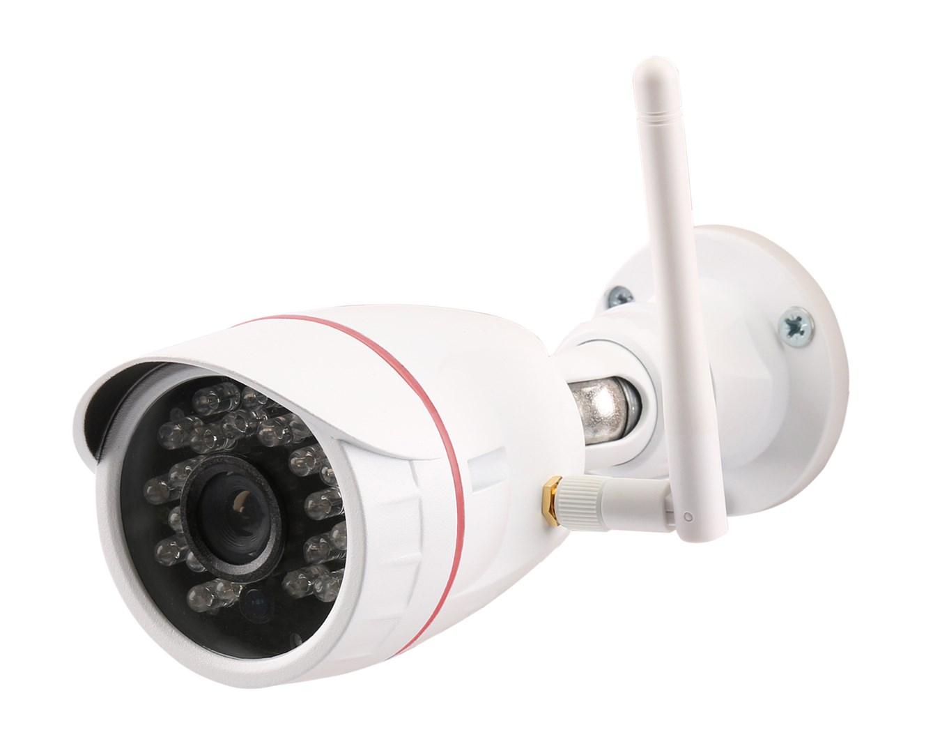 OLYMPIA OC 1280P Bullet IP-kamera til udendørs brug, 720p, Wi‑Fi/Ethernet billede