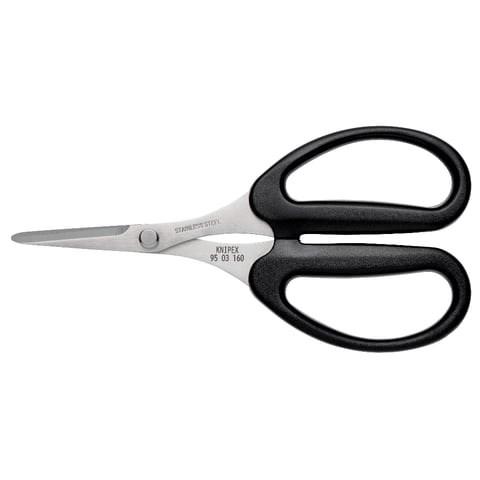 KNIPEX 95 03 160 - elektrikersaks 160 mm billede