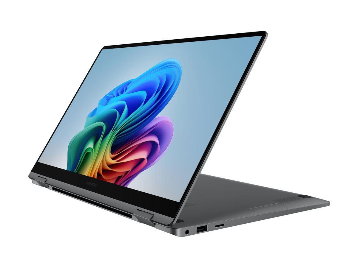 Samsung Galaxy Book5 360 15,6" AMOLED - Intel Core Ultra 7, 32 GB RAM, 1 TB SSD - Månestens grå billede