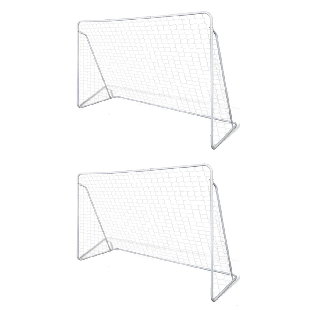 Fodboldmål 2 stk. 240 x 90 x 150 cm