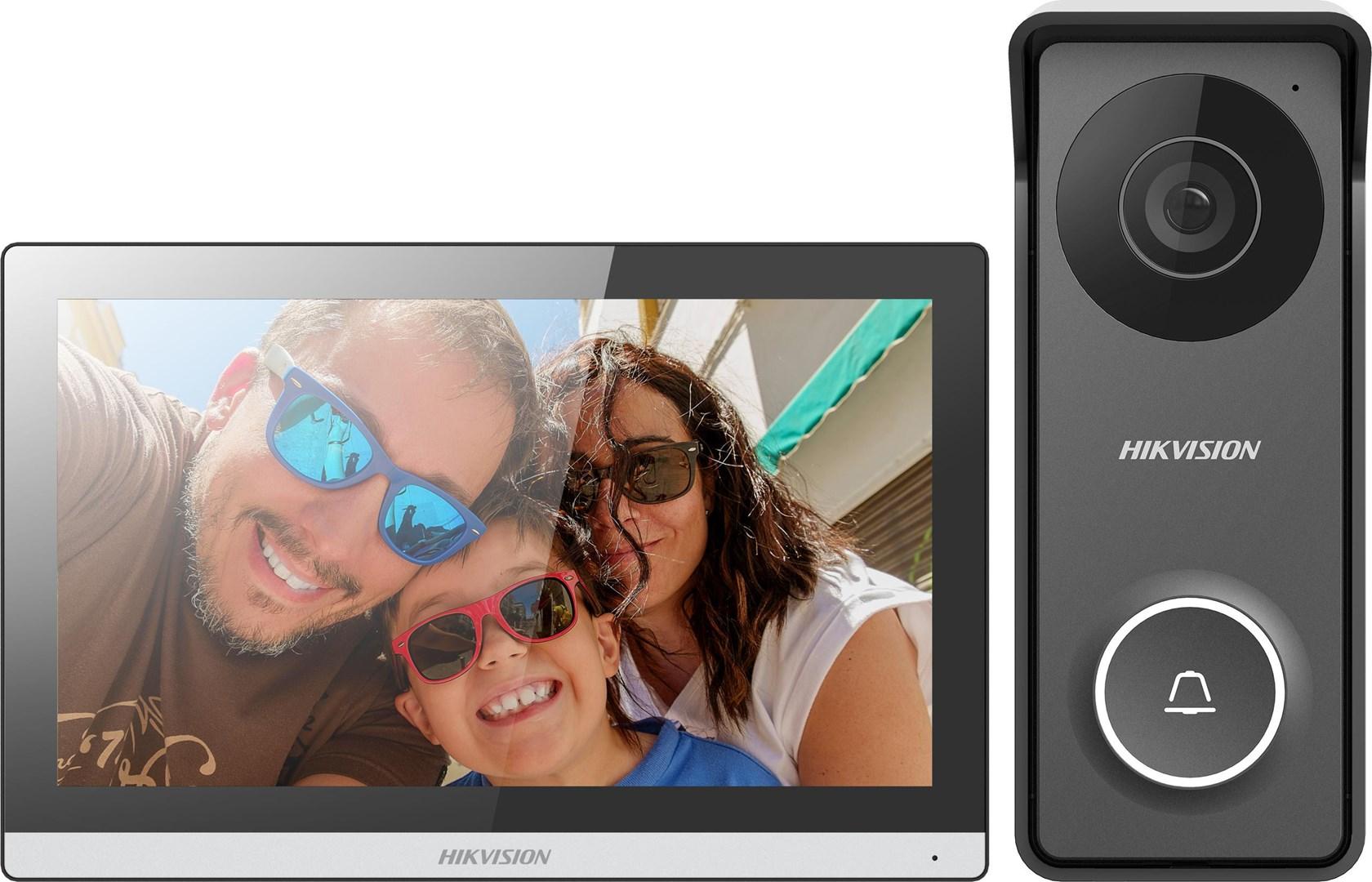 Hikvision DS-KIS313-P(B) Hybrid HD videodørtelefon sæt billede