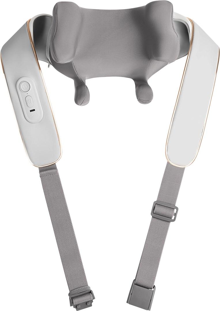 SKG H5 Mini nakkemassager - grå, trådløs med varme billede
