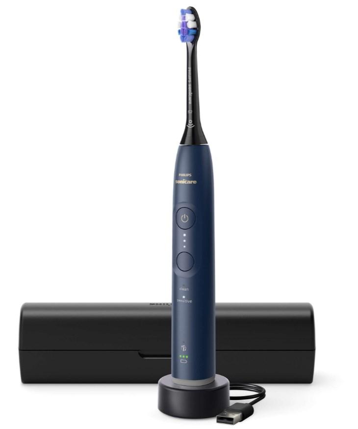 Philips Sonicare Series 6100 HX7403/08 - genopladelig sonisk tandbørste, blå billede