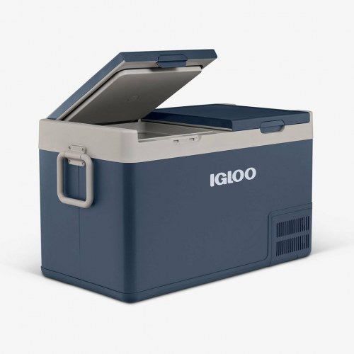Igloo ICF 80DZ køleboks/mini-køleskab 83 l – Electric Blue/Grå