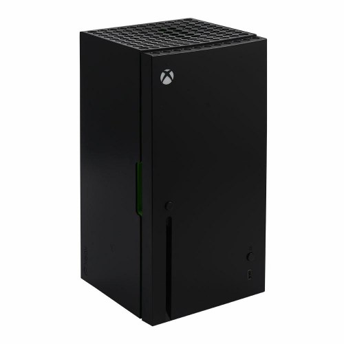 UKONIC mini køleskab 4,5 l – bordmodel, sort/grøn