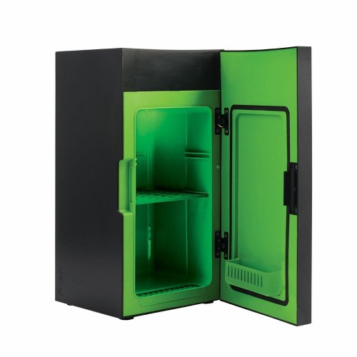 UKONIC mini køleskab 4,5 l – bordmodel, sort/grøn