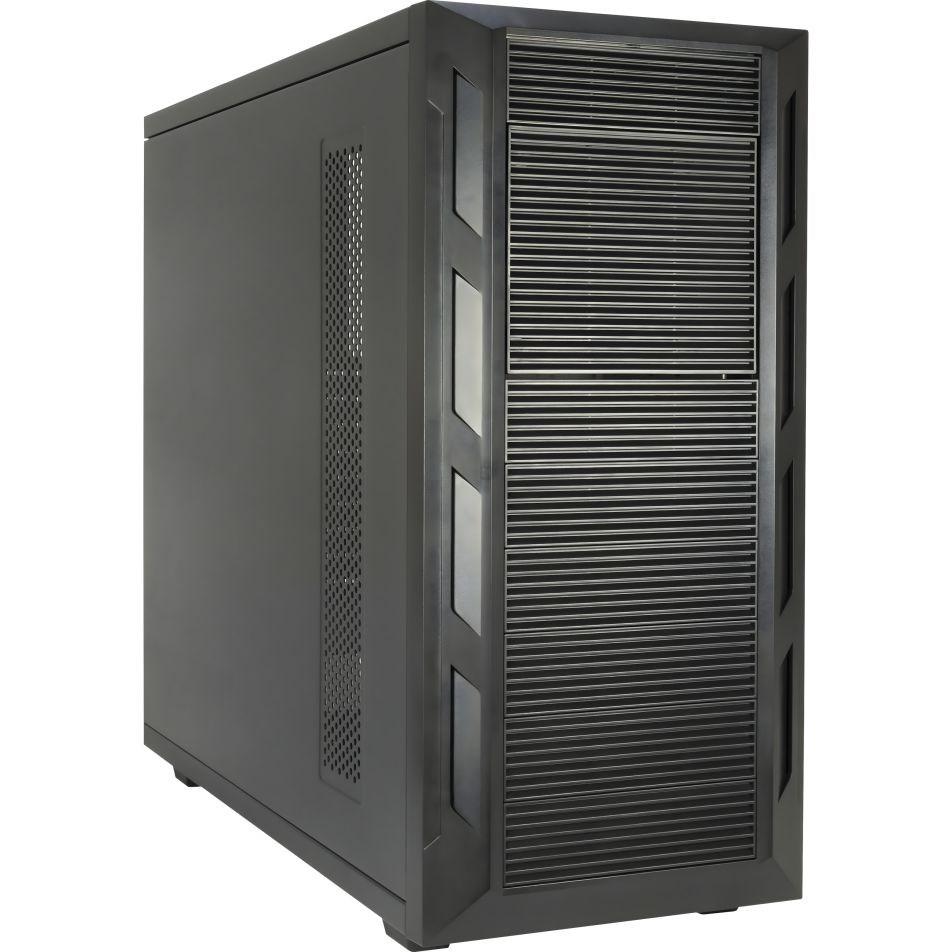 Inter-Tech 88887382 Micro Tower pc-kabinet – sort billede