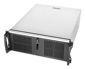 Chenbro RM41300 - 4U rack kabinetchassis til netværksudstyr, sort/sølv billede