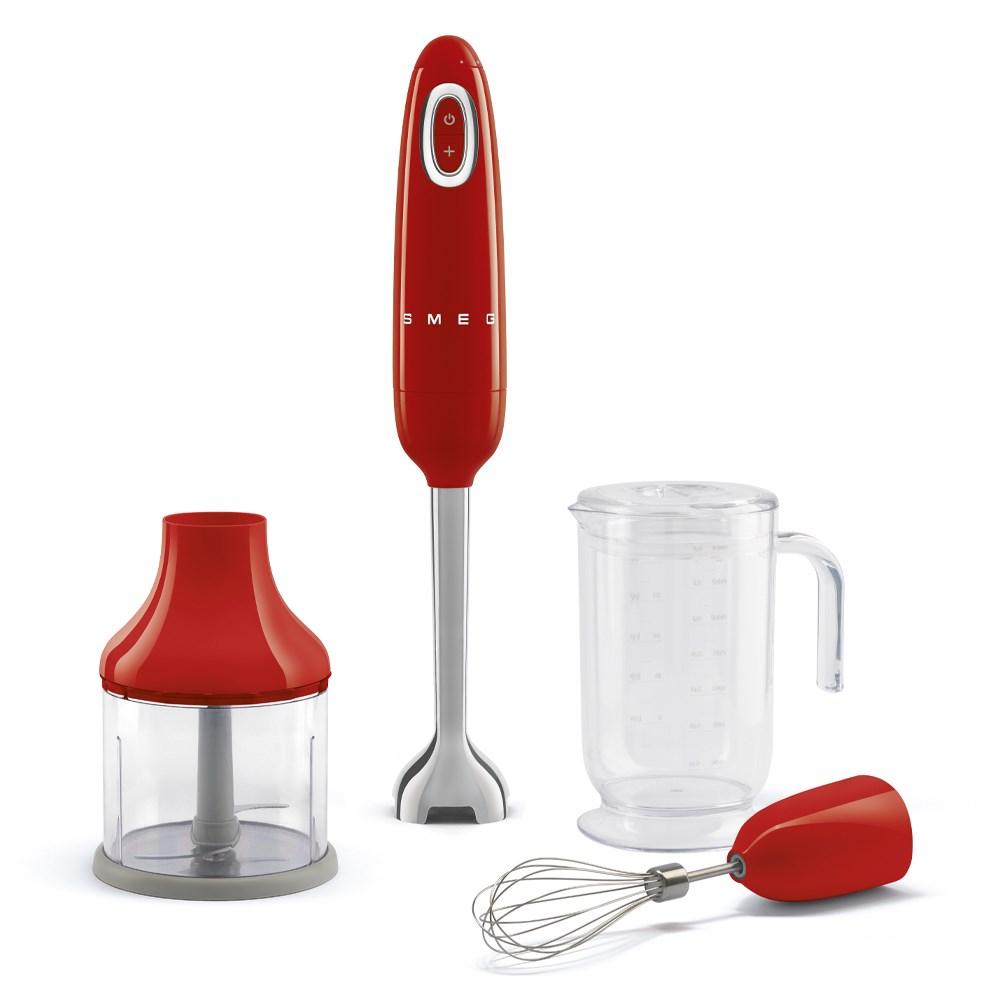 Smeg HBF03 stavblender 700 W - rød billede