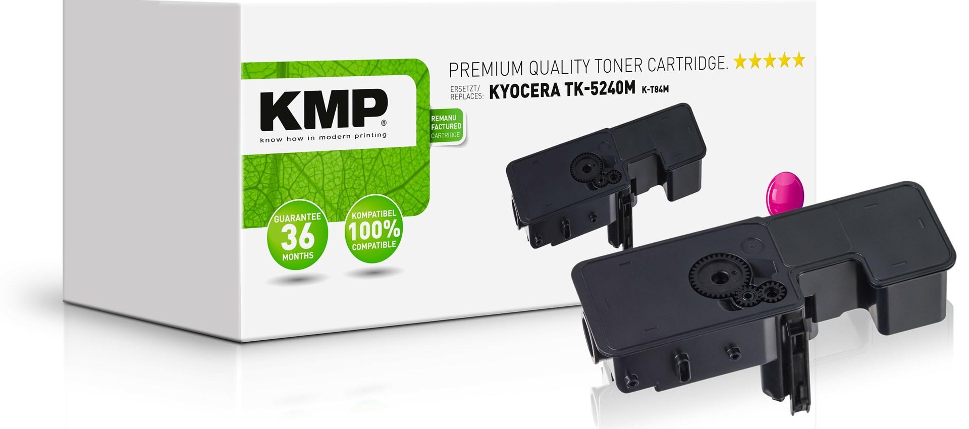 KMP K-T84M toner - kompatibel magenta, høj kapacitet (XL) billede