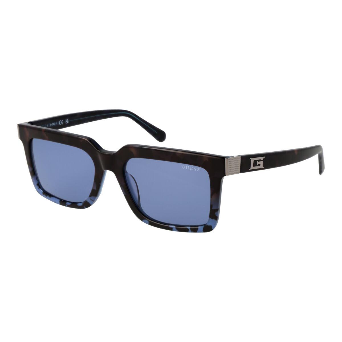 Guess GU00213 5592V solbriller - blå, rektangulær unisex billede