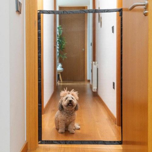 Hundegitter sikkerhedsnet - Petinu, 112 × 73 cm (OUTLET A)