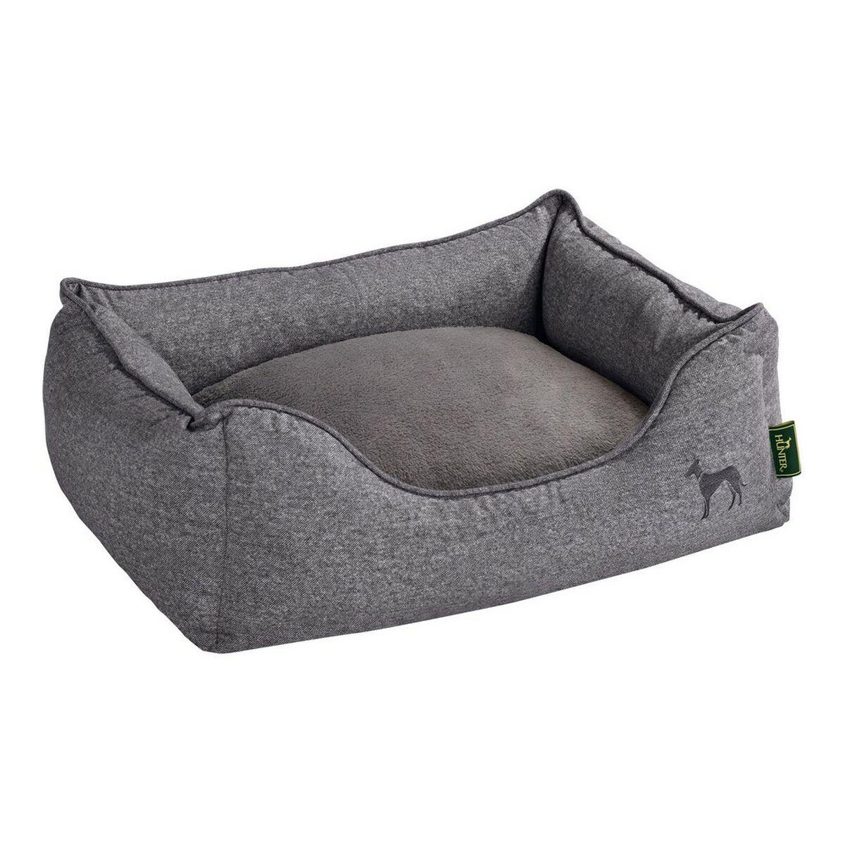 Hundeseng Hunter BOSTON - grå 80 × 60 cm billede