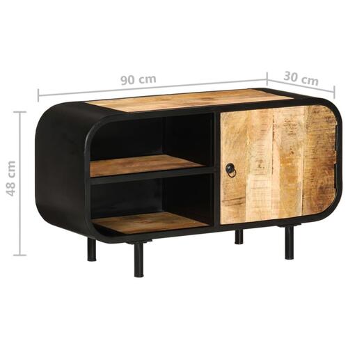 Tv-skab 90x30x48 cm ru mangotræ