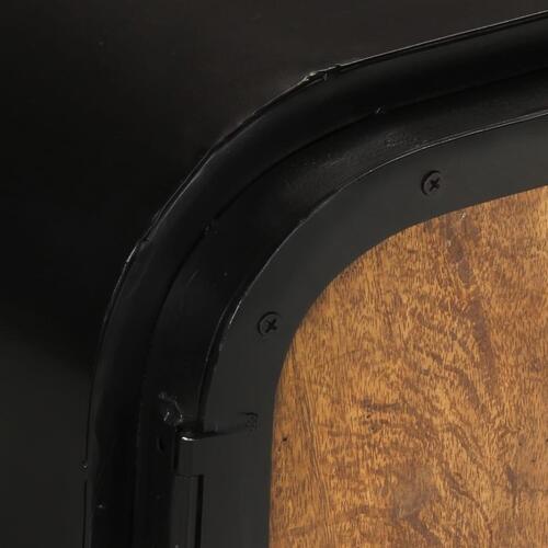 Tv-skab 110x30x45 cm massivt genbrugstræ