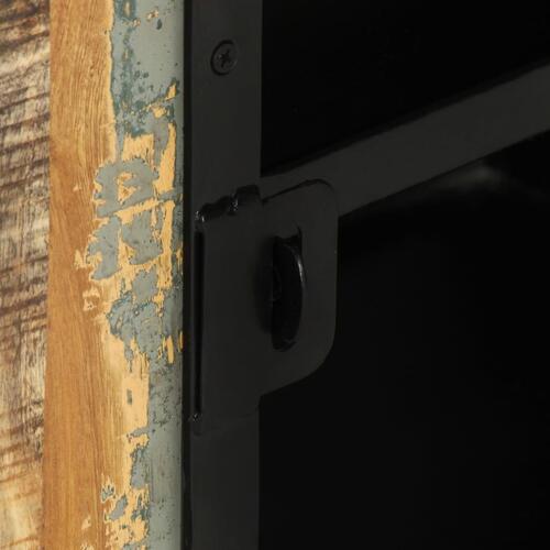 Tv-skab 110x30x45 cm massivt genbrugstræ