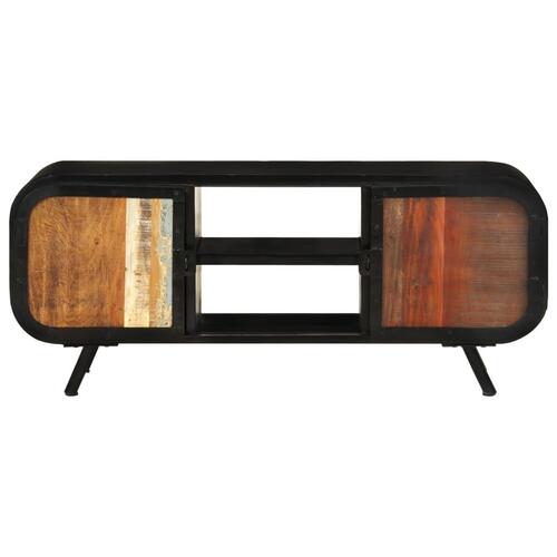 Tv-skab 110x30x45 cm massivt genbrugstræ