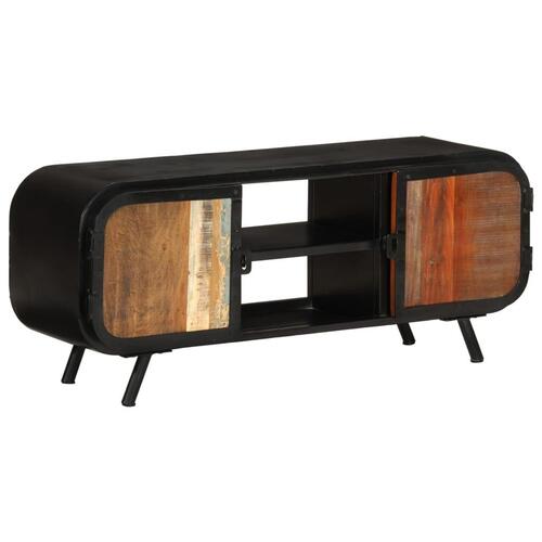 Tv-skab 110x30x45 cm massivt genbrugstræ