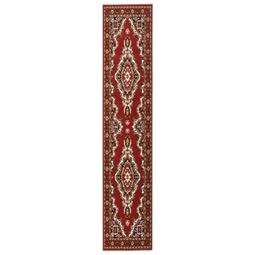 Tæppeløber 100x500 cm BCF orientalsk rød