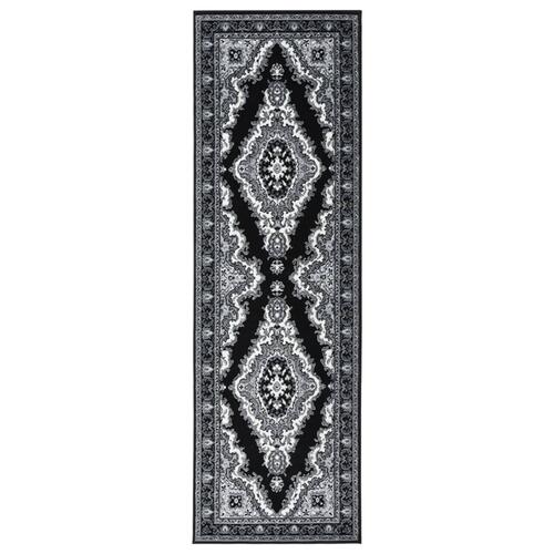 Tæppeløber 100x350 cm BCF sort